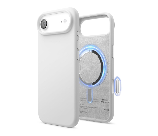 Elago Magsafe Silicon Case do iPhone 17 AIR White ES17MSSC66AIR-WH - 1360478 - zdjęcie
